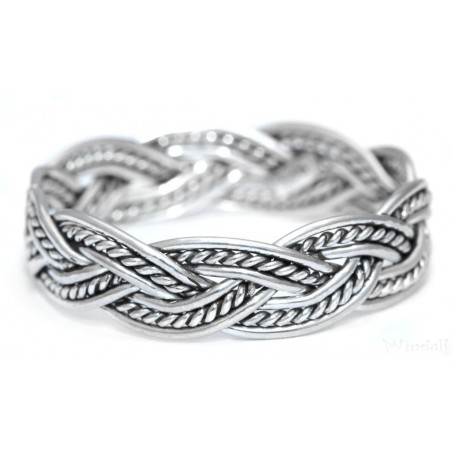 L'anneau tressé en argent, un symbole viking d'union et d'amitié