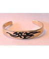 bracelet viking en bronze  avec motif dragon stylisé