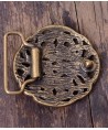 boucle de ceinture bronze  avec motifs celtes