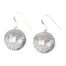 BOUCLES EN ARGENT AVEC...