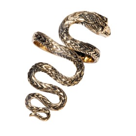 BAGUE EN FORME DE SERPENT - BRONZE