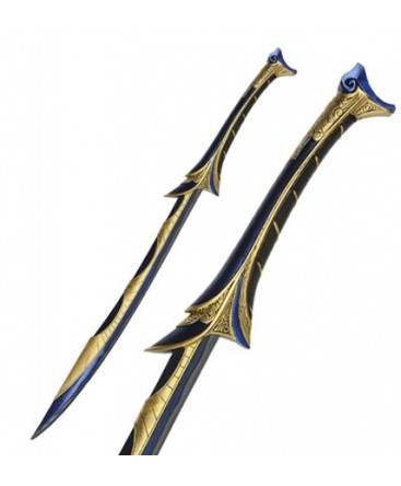 Sabre elfique Nalandra Bleu de 85cm Sabre elfique Nalandra Bleu de 85cm