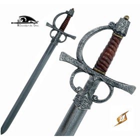 La rapière, ou épée espagnole, est une épée efficace en taille et en estoc