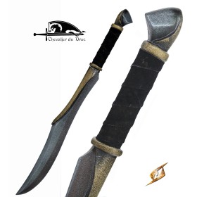 Ce sabre d'elfe est une épée à lame courte et un tranchant