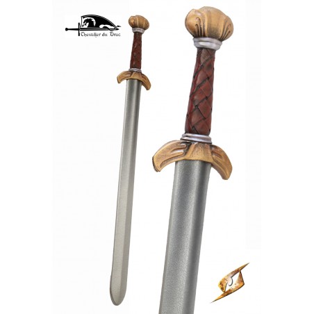 Une épée en forme de glaive celtique, idéale pour le combat rapproché