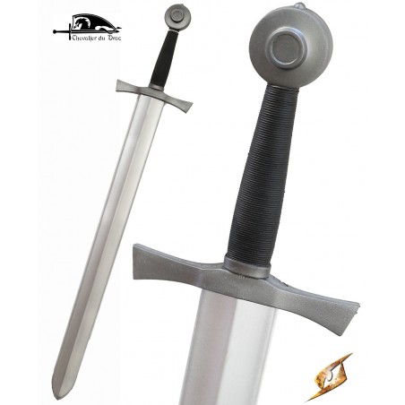 Réplique très réaliste d'une épée de guerre du 13ème siècle