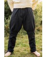 Pantalon viking noir en coton