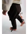 Pantalon pour enfant avec lacage aux jambes