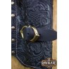 holster en cuir embossé