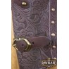 holster en cuir embossé