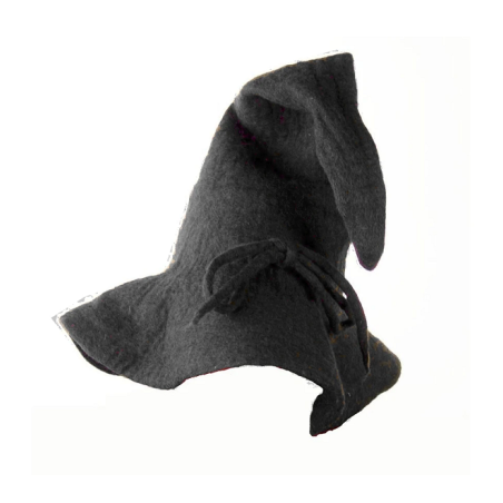 le chapeau de magicien, en noir