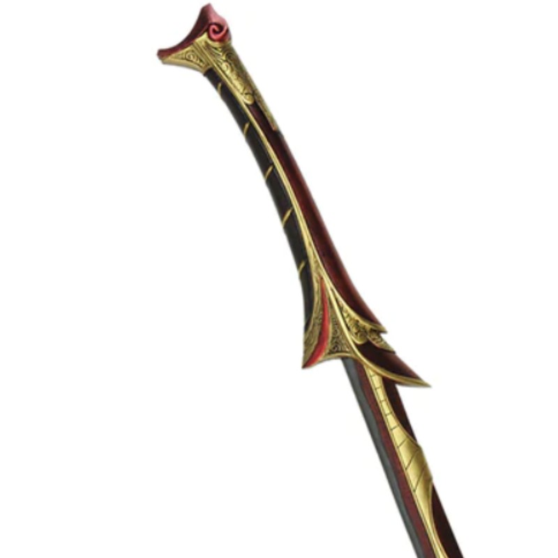 Epée de GN elfique Nalandra rouge