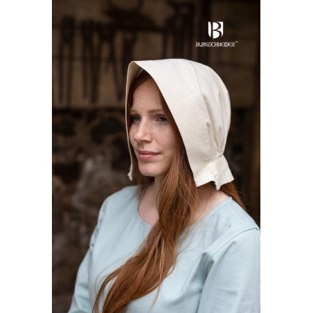 Le bonnet du moyen age pour femme