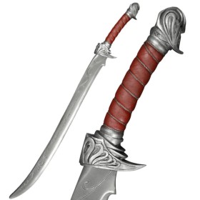 Une épée de GN mi-orientale mi-elfique : Elren' Dar