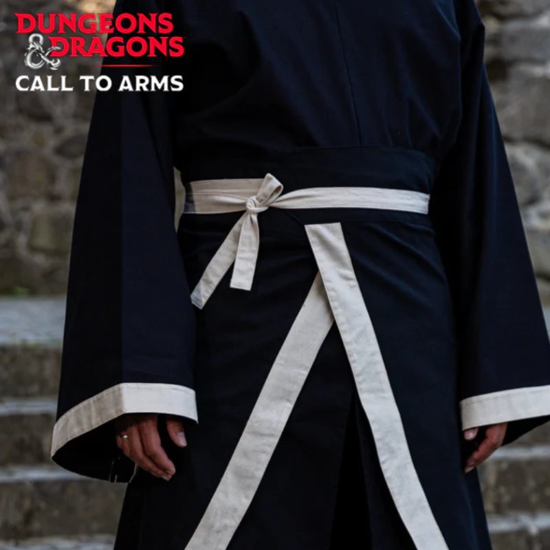 La jupe de bataille de magicien Donjons & Dragons est une robe portefeuille