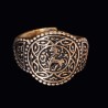 Réplique de la bague d'Æthelswith, version bronze