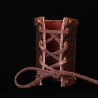 BRACELET MANCHETTE EN CUIR AU SANGLIER CELTIQUE