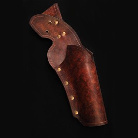 HOLSTER EN CUIR ARTISANAL -...