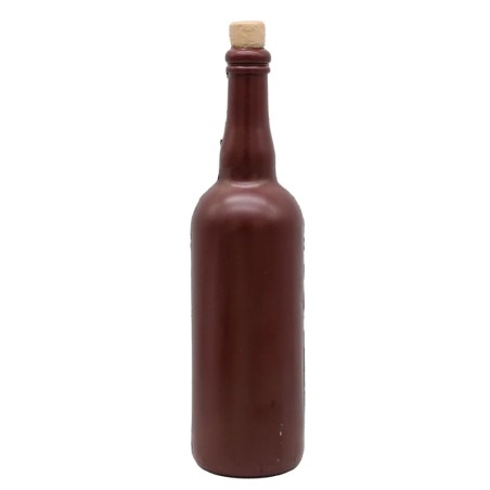 Bouteille en mousse à lancer marron