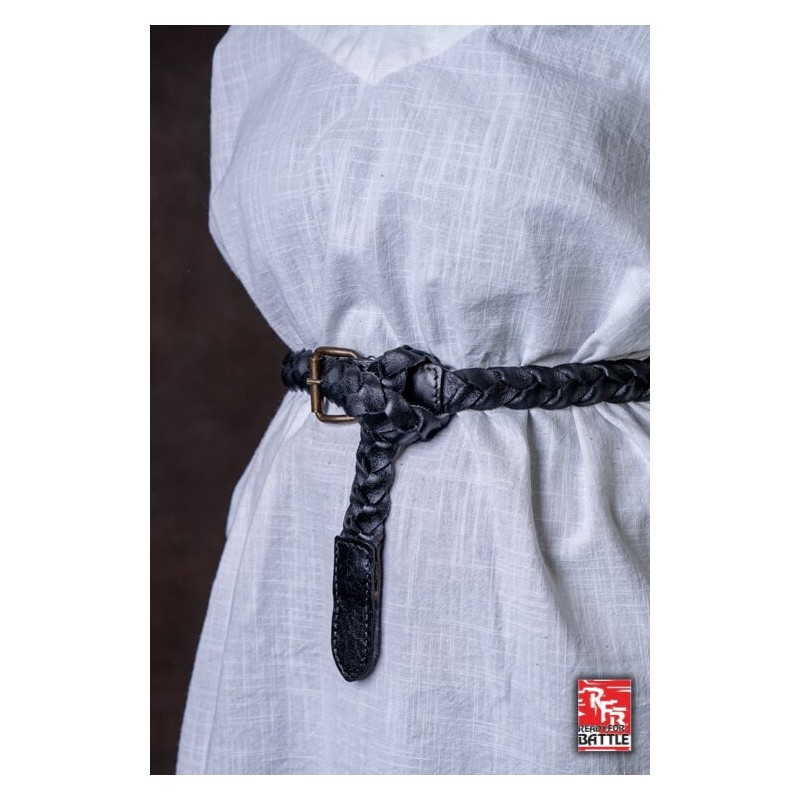 CEINTURE TRESSEE EN CUIR