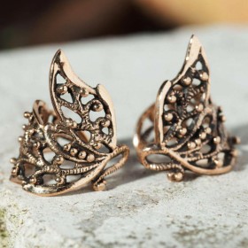 PINCES D'OREILLES EN BRONZE