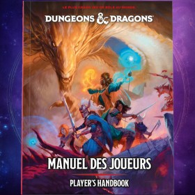 Couverture du Manuel des joueurs 2024 pour Donjons et Dragons