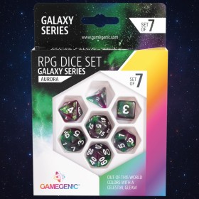 SET DE 7 DÉS JDR - COULEUR...