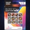 SET DE 12 DÉS 6 FACES - COULEUR MARS