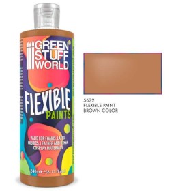 peinture fexible de cosplay marron
