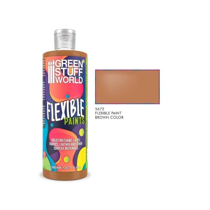peinture fexible de cosplay marron peinture fexible de cosplay marron
