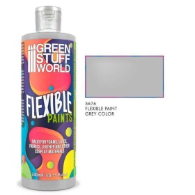 Peinture flexible pour cosplay - ton gris