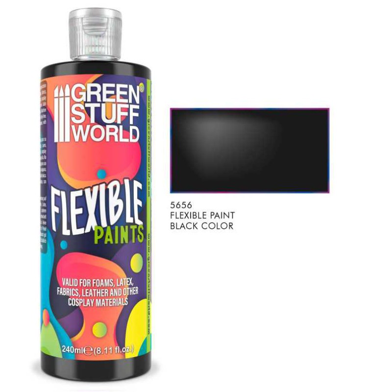 Peinture flexible de cosplay noir Peinture flexible de cosplay noir