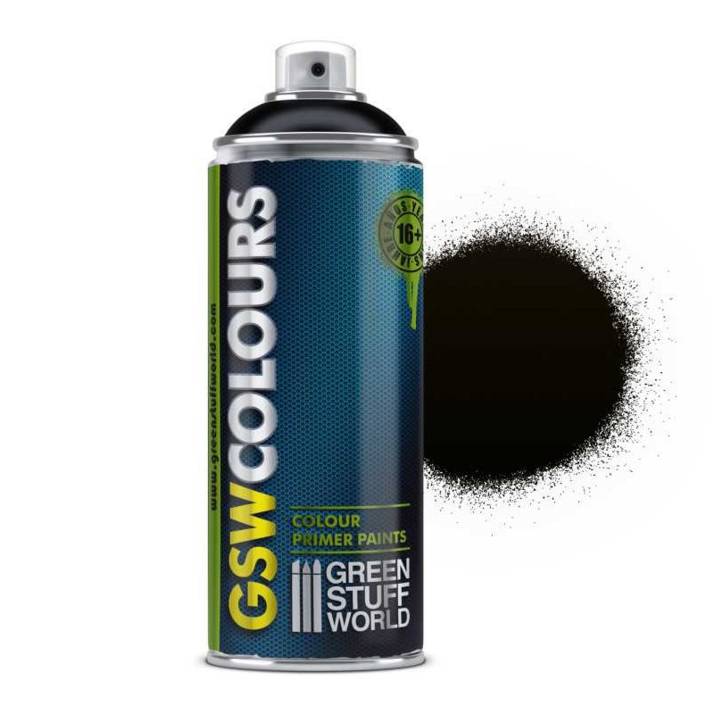 L'apprêt noir de Green Stuff pour une belle sous-couche L'apprêt noir de Green Stuff pour une belle sous-couche