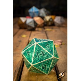 Gros D20 vert