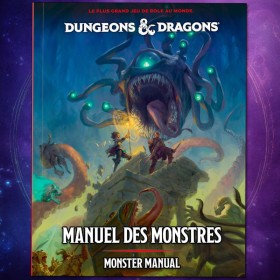Couverture de "Donjons & Dragons Manuel des Monstres 2024"