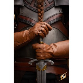 Gants en écailles de dragon (marron)