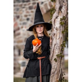 CHAPEAU SORCIERE OU SORCIER EN FEUTRE, 100% LAINE
