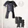 L'armure complète Albrecht, couleur noire