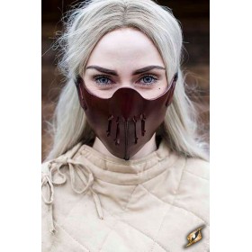 Mempo couleur marron/rouge