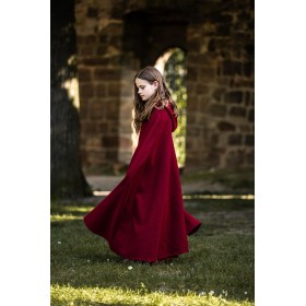 CAPE EN LAINE ENFANT AVEC FIBULE - Taille XS/S