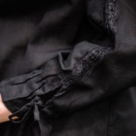 Ruban en dentelle sur la manche