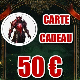 CARTE CADEAU 50€