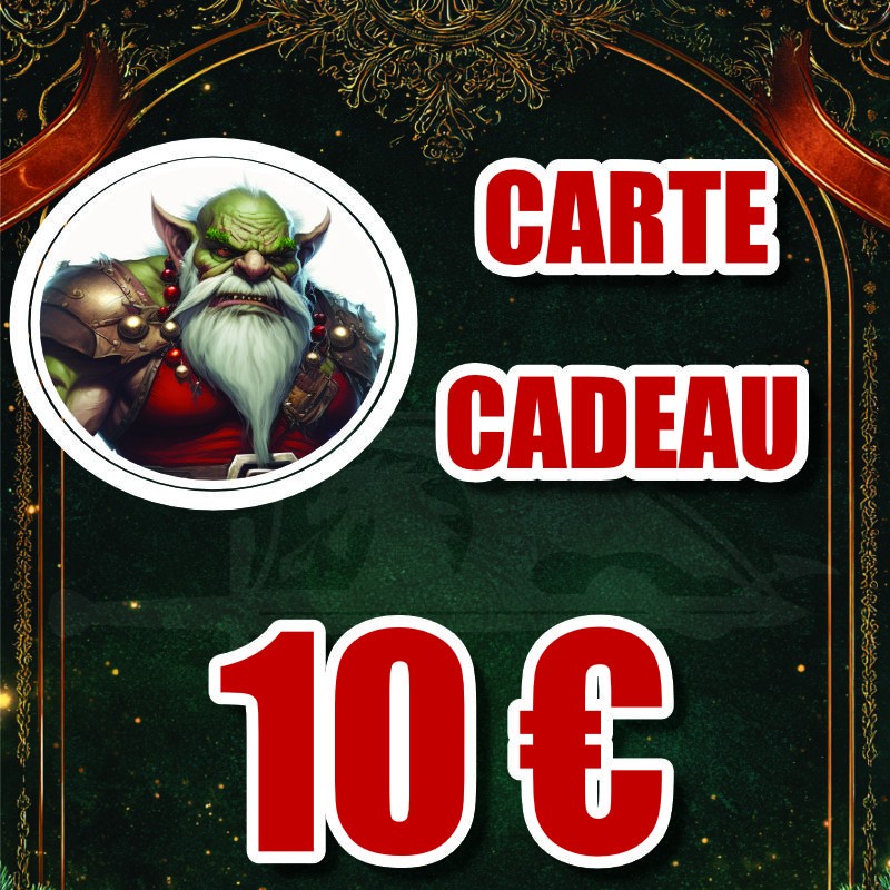 CARTE CADEAU 10€ | Chevalier du Drac