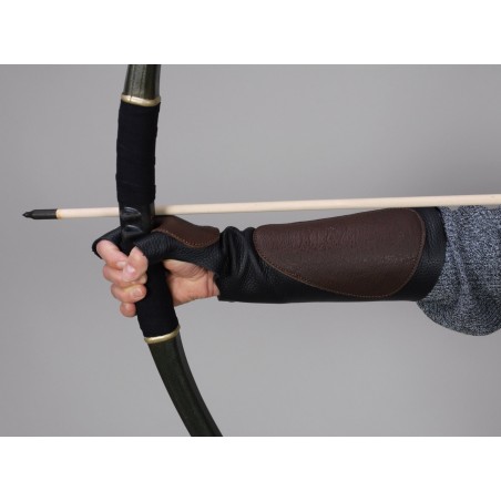 Acheter Garde-bras spécial pour tir à l'arc général, équipement d'arc et de  flèche réglable, protection de bras d'arc en cuir, protecteur  d'entraînement