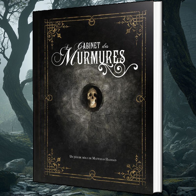 Couverture du jeu de Rôle "Le Cabinet des Murmures