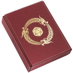 Dice companion rouge fermé