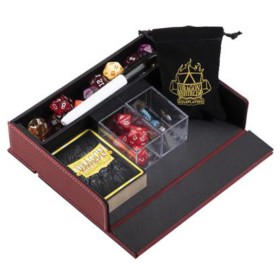 Rangement dans le Dice Companion rouge