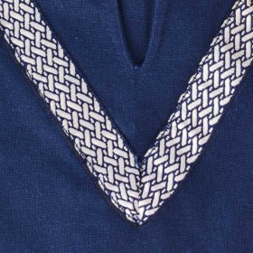 Jolie bordure et tissu de qualité