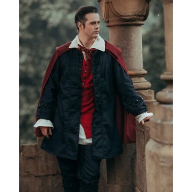 REDINGOTE DE PIRATE NOIRE ENIGO